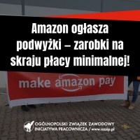 Amazon ogłasza podwyżki &mdash; zarobki na skraju płacy minimalnej